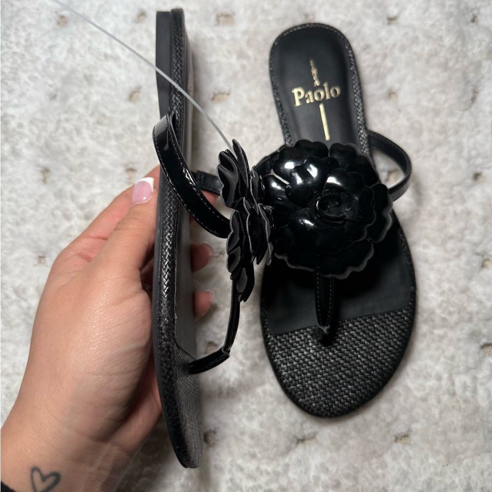 Línea Paolo | laurel flower sandal - Picture 6 of 8
